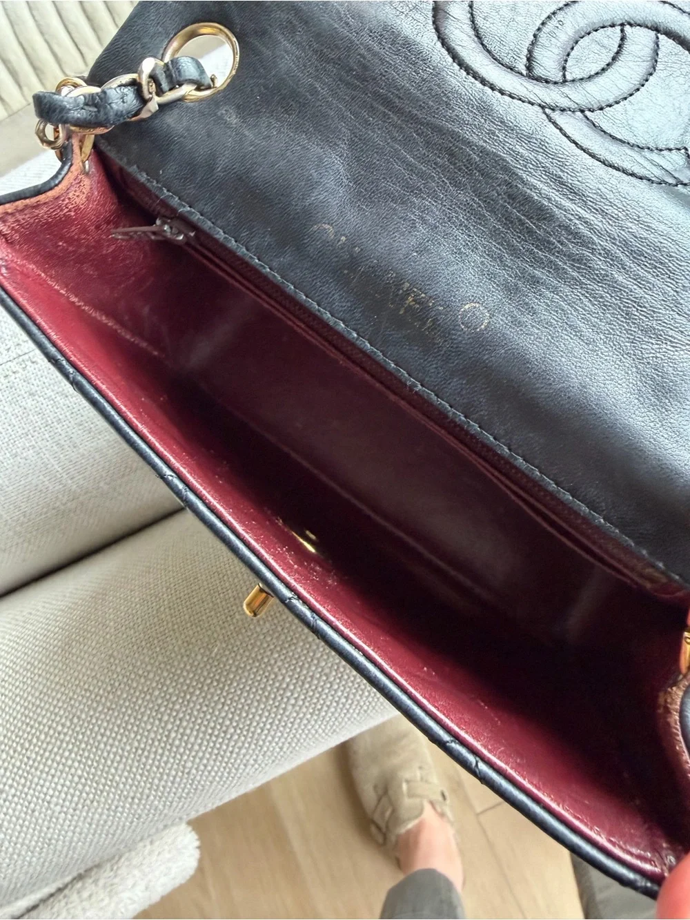 Authentic CHANEL classic from Paris in early 1980’s - Picture 10 of 16